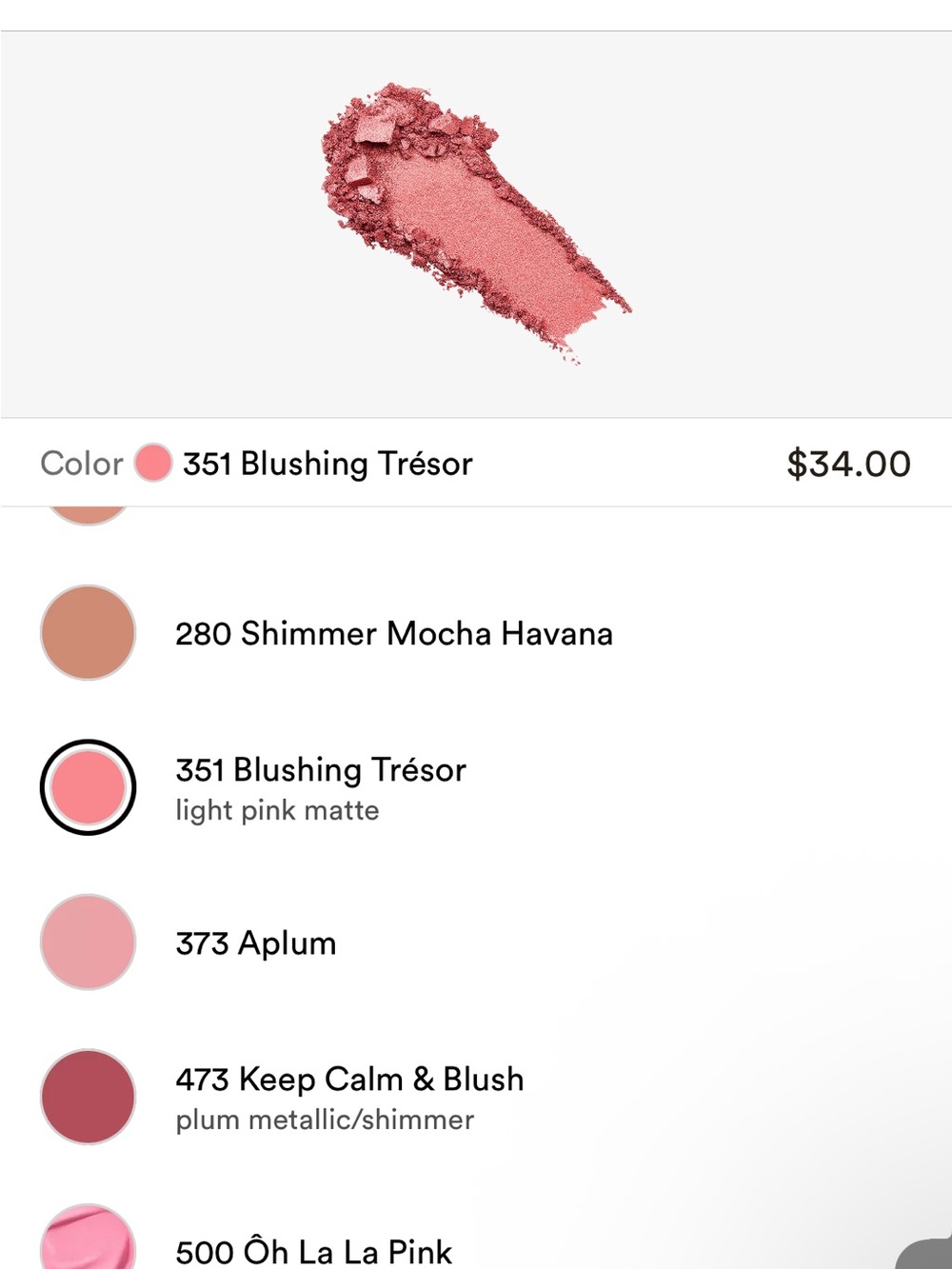 Lancôme Blush Subtil Blushing Trésor Powder Blush - Soft Pink #351 - Picture 7 of 7